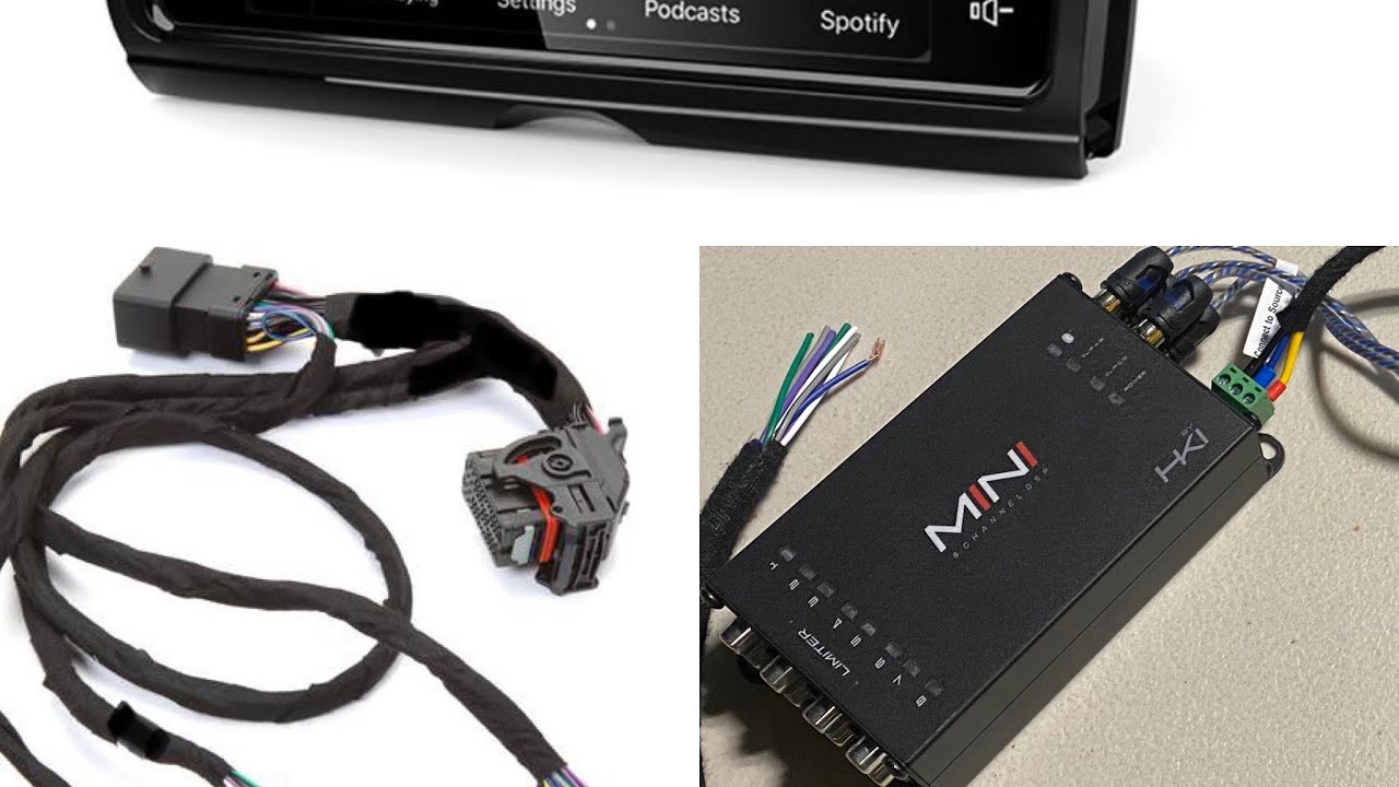 We now have plug and play dsp t harnesses for the new Sound Stream reserve Harley  radio Hdhu.14+