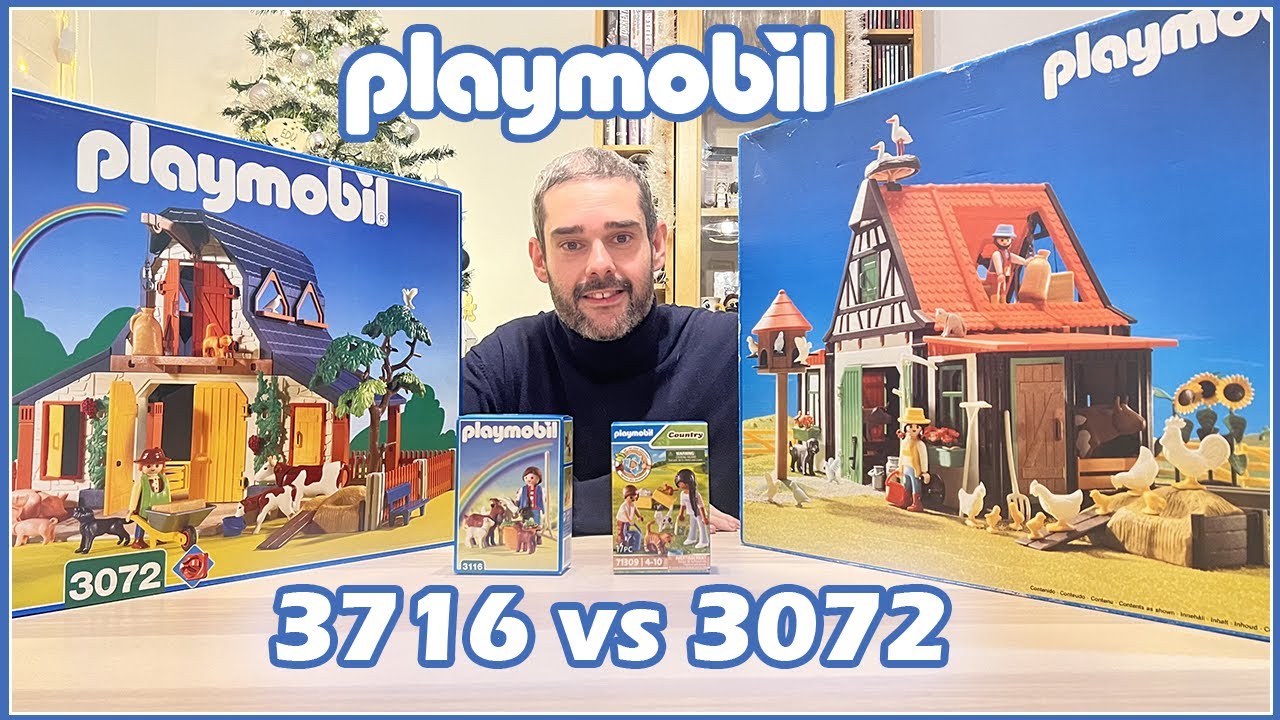 Comparativa Épica: Granjas Playmobil 3716 vs 3072 | Descubre las Diferencias en Detalle 🚜🏡