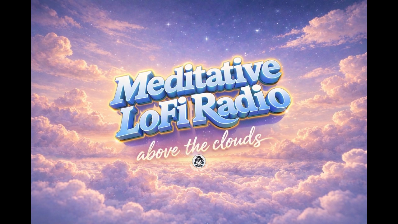 Relaxing LoFi Hip Hop and R&B for Study, Focus and Chill ☁️ Above The Clouds | Meditative LoFi Radio