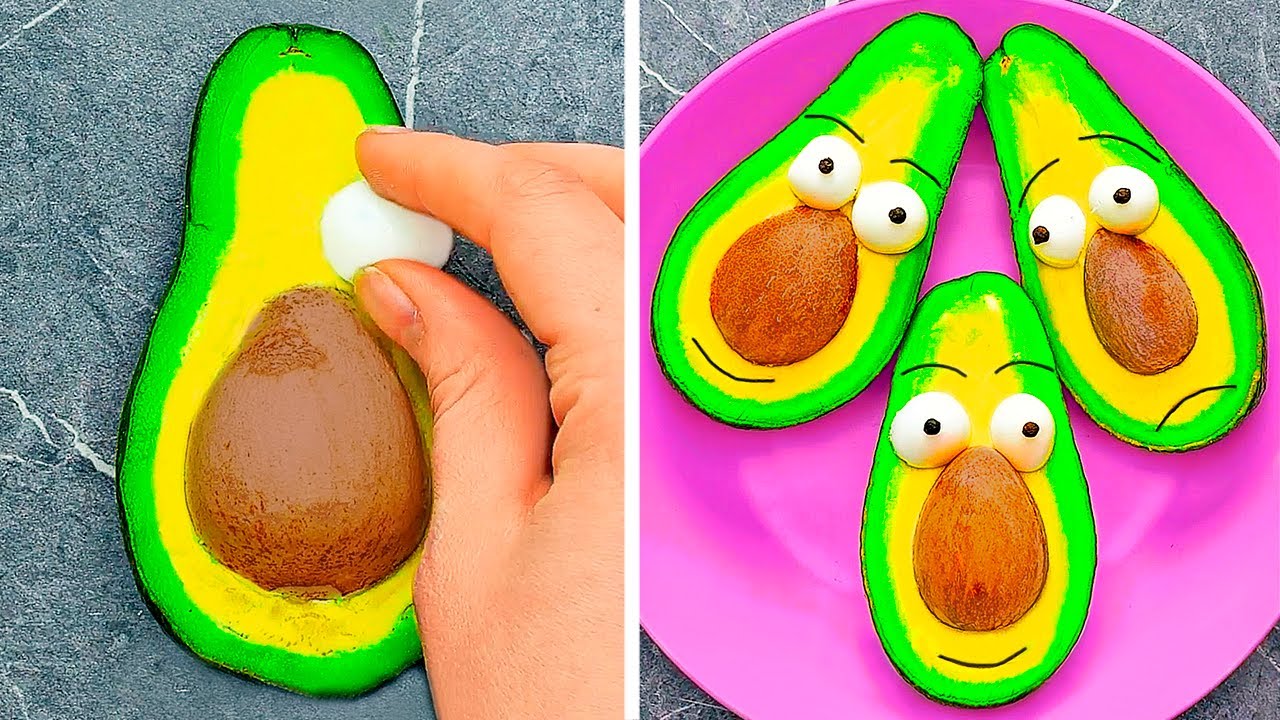 25 MANEIRAS FÁCEIS E CRIATIVAS DE FAZER ARTE COM COMIDA