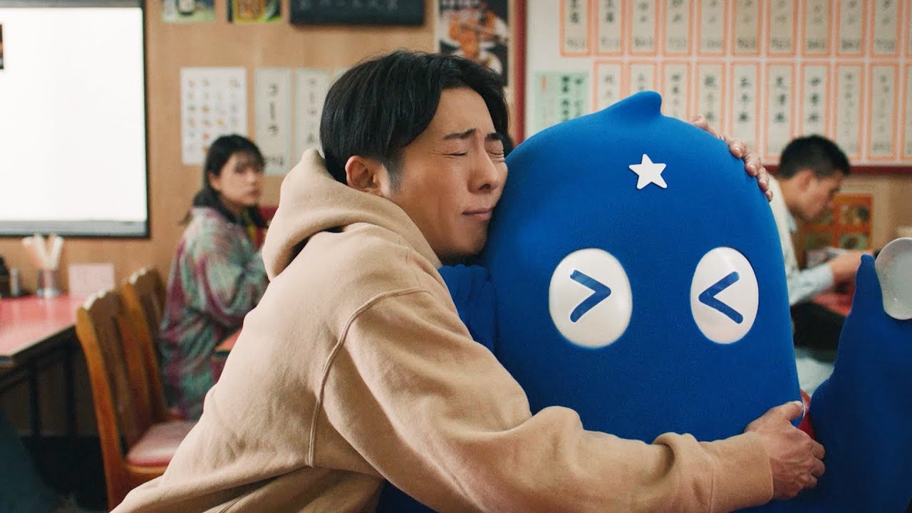 高橋一生、新キャラ・ウミオスと仲良しハグ連発！　マルハニチロ企業CM「ウミオス登場」シリーズ