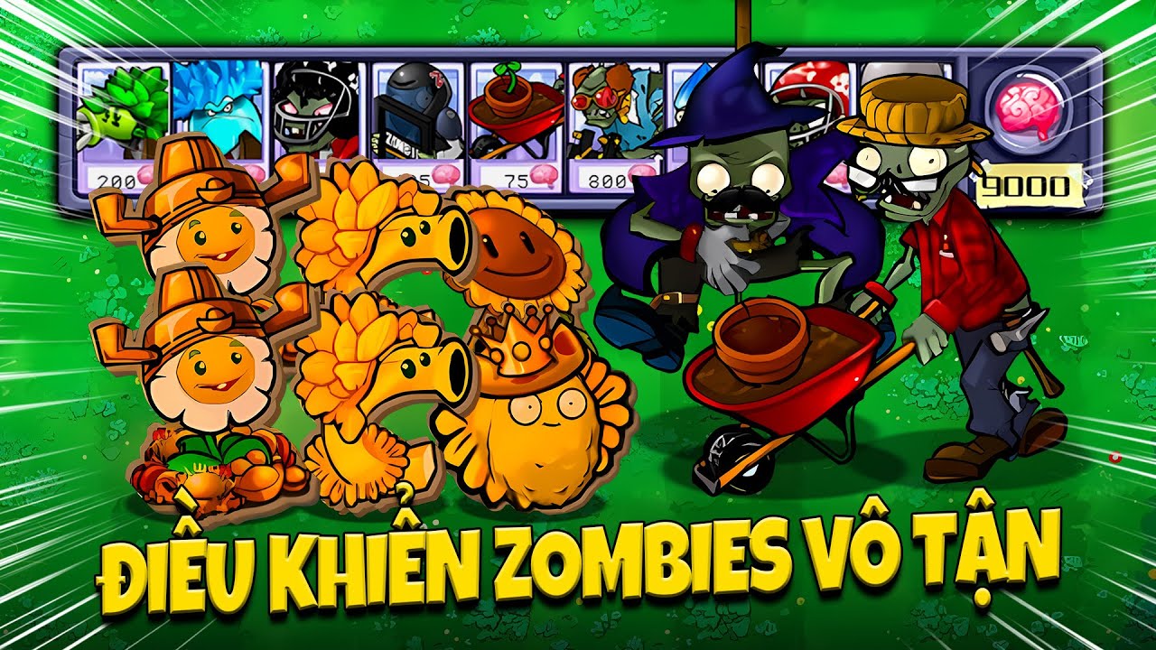 Chuỗi giả lập Zombies vô tận - Plants Vs Zombies Hybrid 2.4