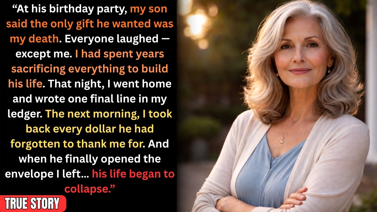 My Son Said My Death Was His Birthday Gift… So I Granted His Wish