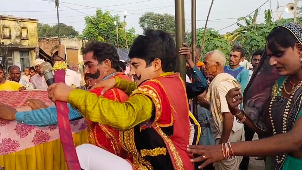 नई नौटंकी मलखान समर आल्हा मनौवा उर्फ नदी बेतवा की लड़ाई भाग 11#रामसहाय #ramsahay ki nai nautanki