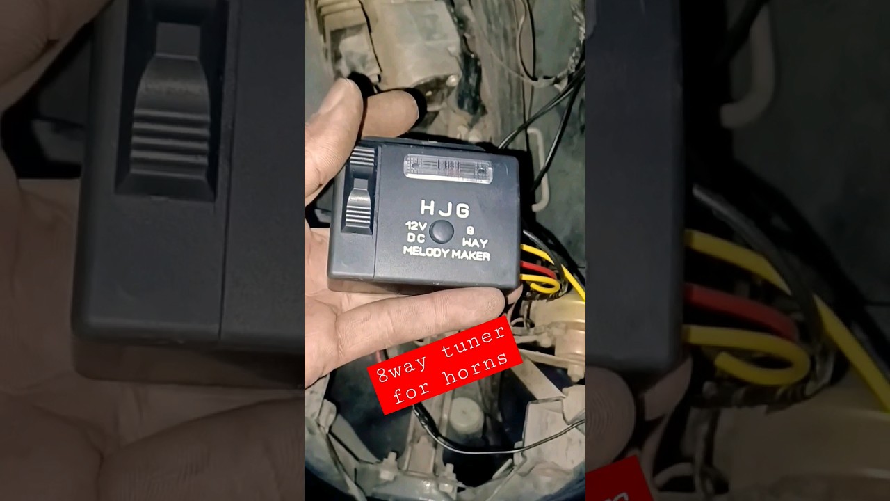 Hjg 8way tuner for horns.#trendingvideos #bike #ktmbikes #youtuber #bullet #splendor