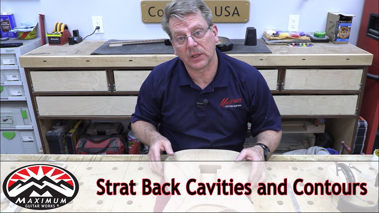 The School Strat Build - Back Cavities and Contours