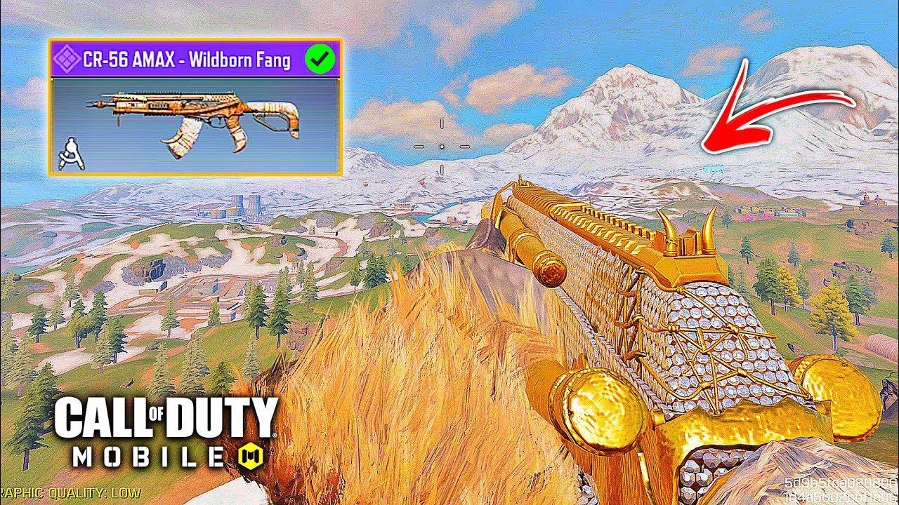 *NEW* CR-56 AMAX - Wildborn Fang IS AMAZING🤯 COD MOBILE 