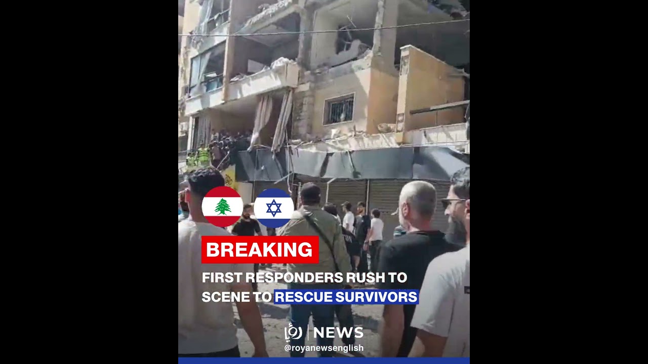 Rescue teams in Lebanon search rubble for survivors