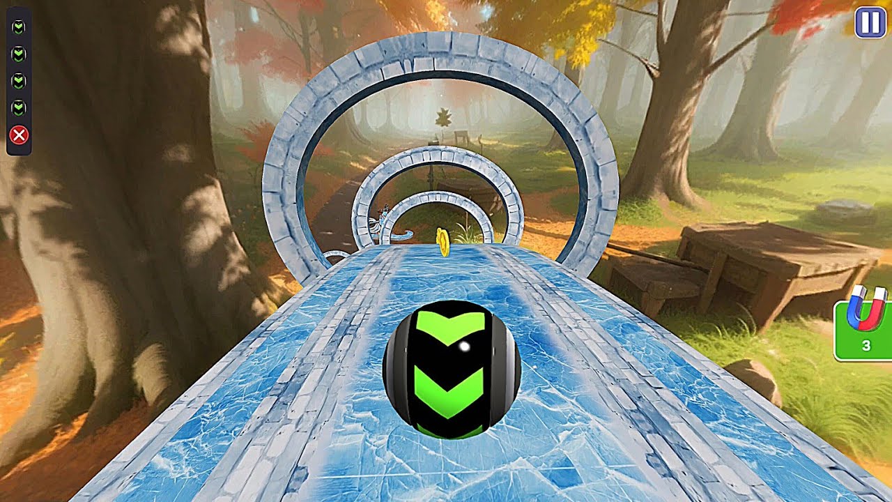 Sky Rolling Balls 3D 🌈 Landscape Gameplay Android iOS 💥 Nafxitrix Gaming Game 18