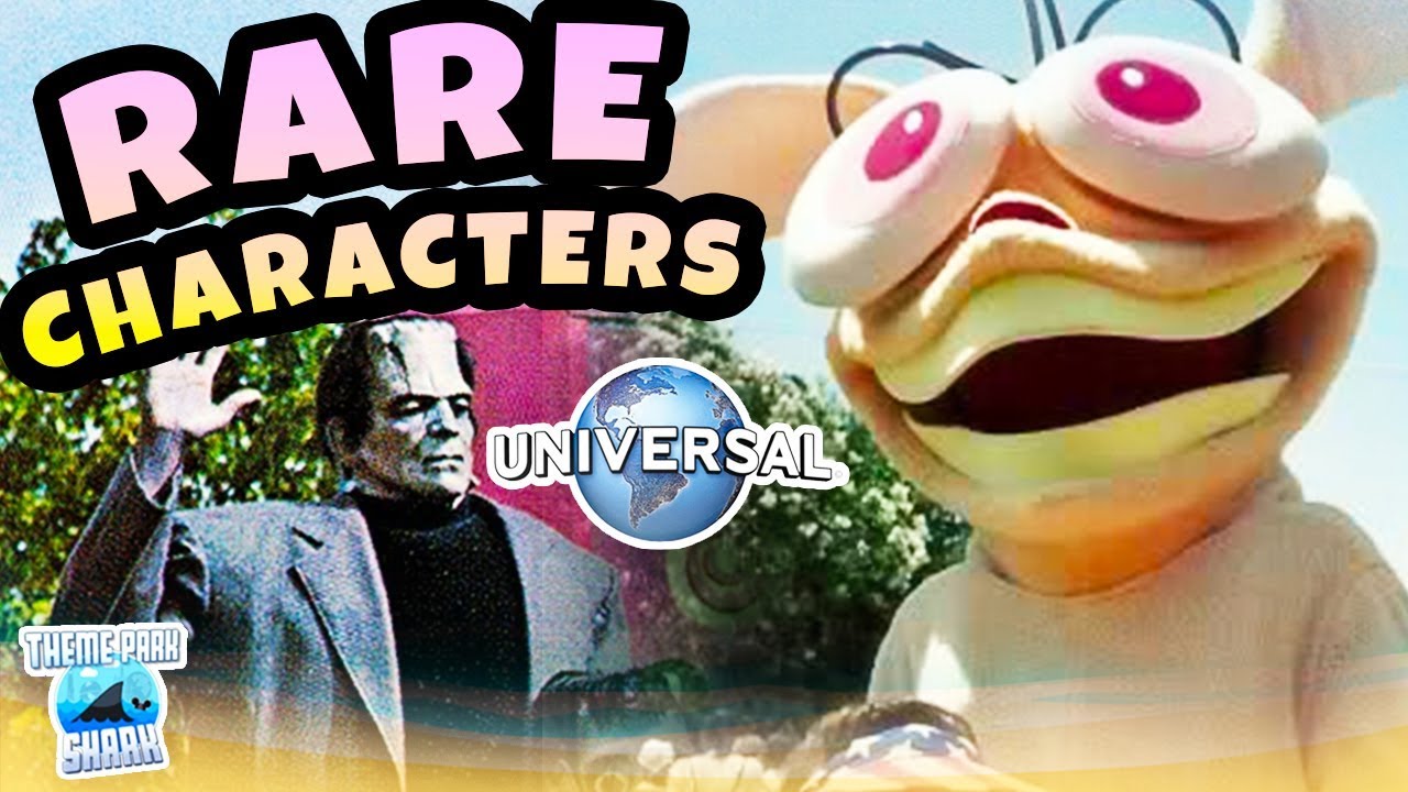 5 RARE Universal Studios Characters You'll Never Find