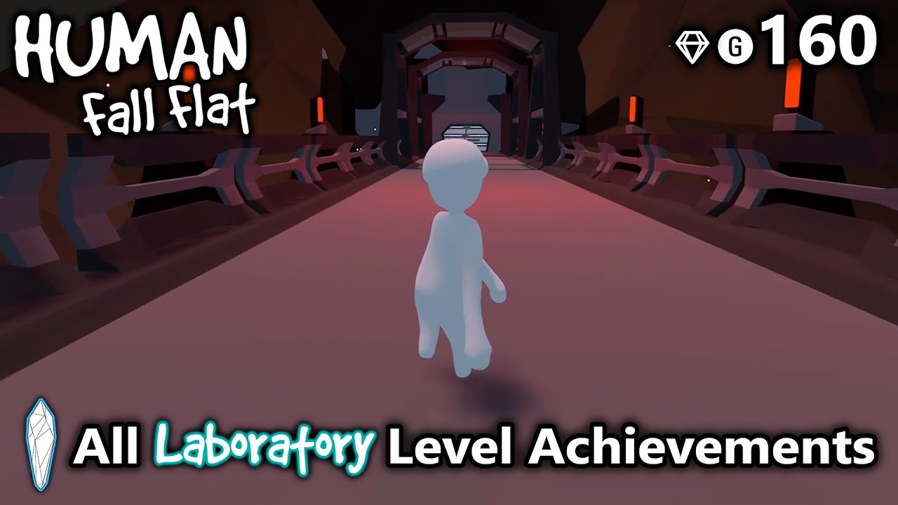 All Laboratory Level Achievements/Trophies in Human Fall Flat (Walkthrough)
