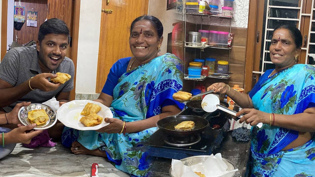 சாயங்கால நேரத்துல இந்த மாதிரி ஒரு பப்ஸ் செஞ்சு சாப்பிட்டா அடடா அருமையா இருக்கும் | Amma Kai Pakkuvam