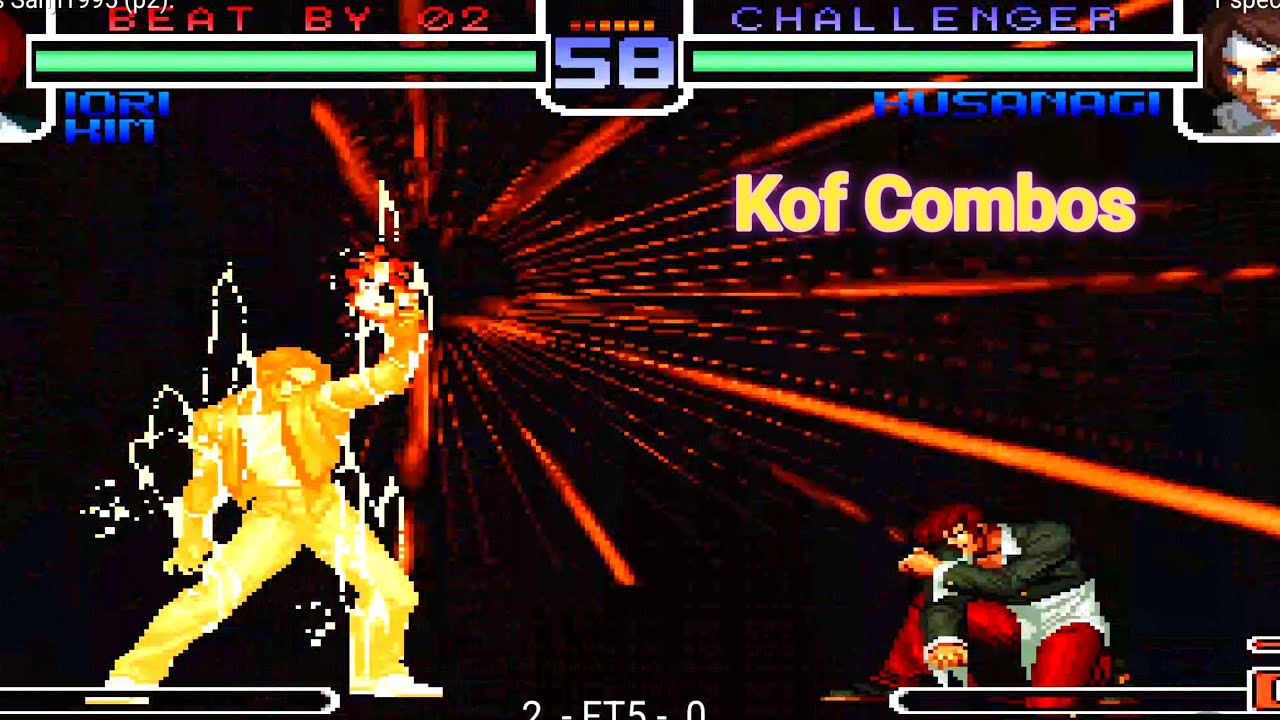 Kof 2002 Mp2 Android GGpo Combo #ggpo #kof