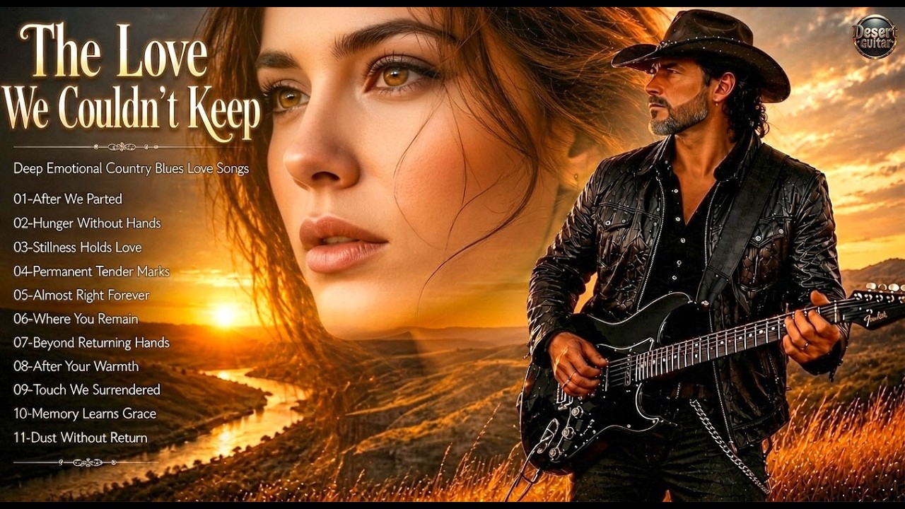 THE LOVE WE COULDN'T KEEP 💔 Heartbreaking Country Blues Love Songs | Dark Romantic Blues Ballads