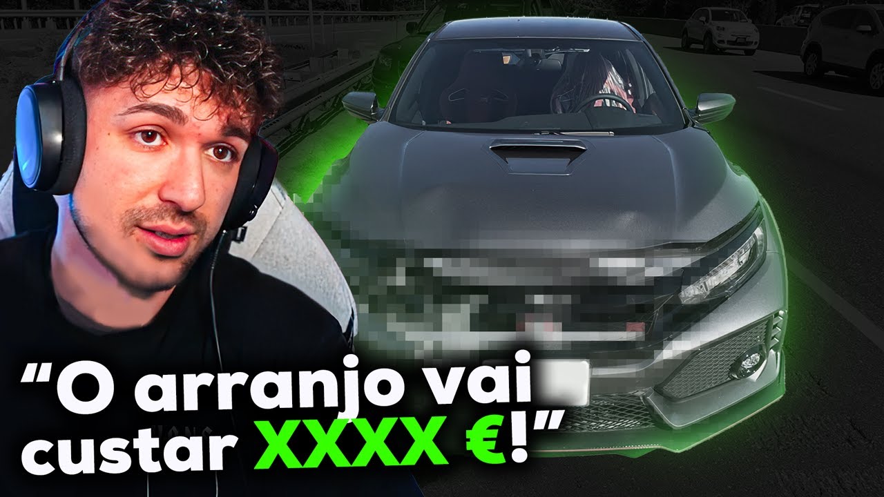 JamieDrake REVELA Custo De Arranjo Do Type R Após Acidente