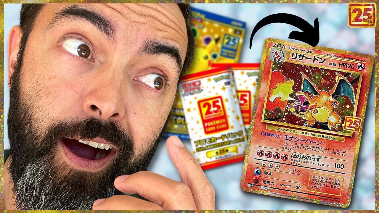 Can We Pull Charizard? Japanese Pokemon Celebrations 25th Anniversary Set