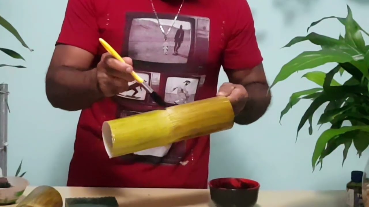 Técnica de pintura pvc vs bambu