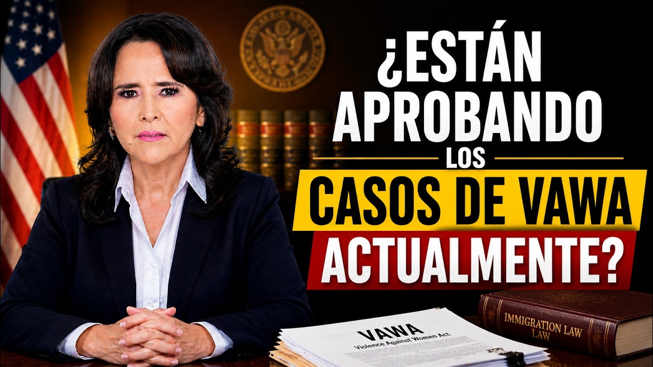&iquest;Est&aacute;n aprobando los casos de VAWA actualmente?