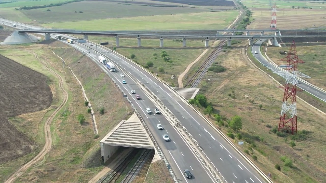 Trafic ingreunat in nodul rutier Sebes, intre autostrazile A1 si A10, din cauza unei bretele