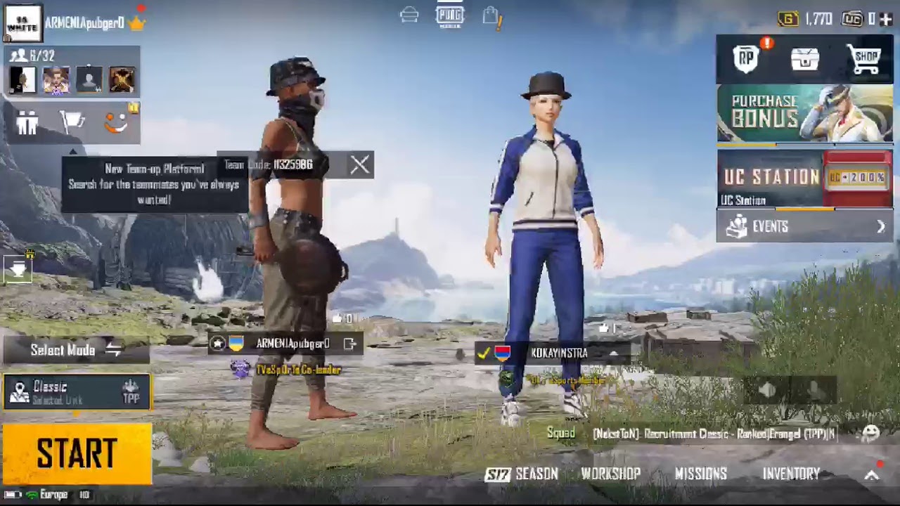 PUBG MOBILE-1vs1er ROOMER LOCALNER
