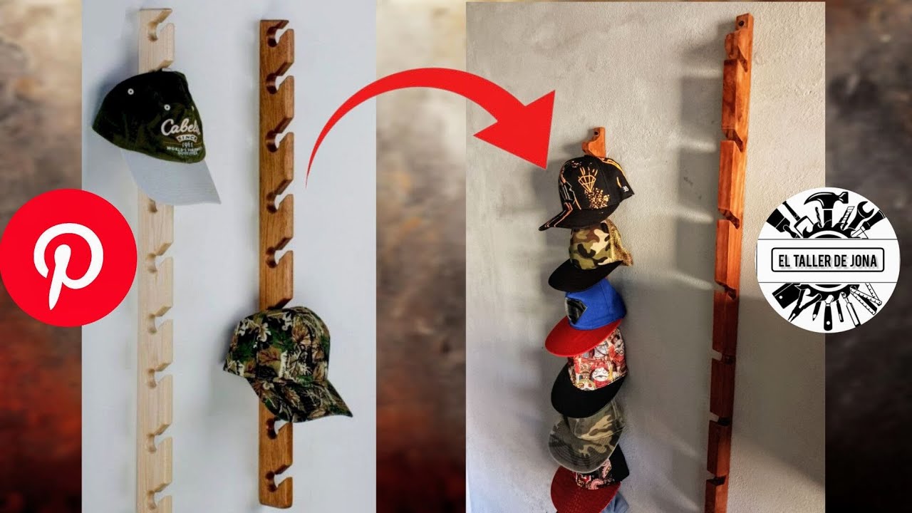 ORGANIZADOR DE GORRAS muy fácil 