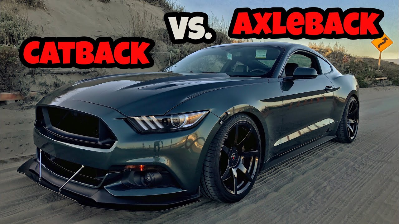 Catback vs. Axle back exhaust? Pros and Cons