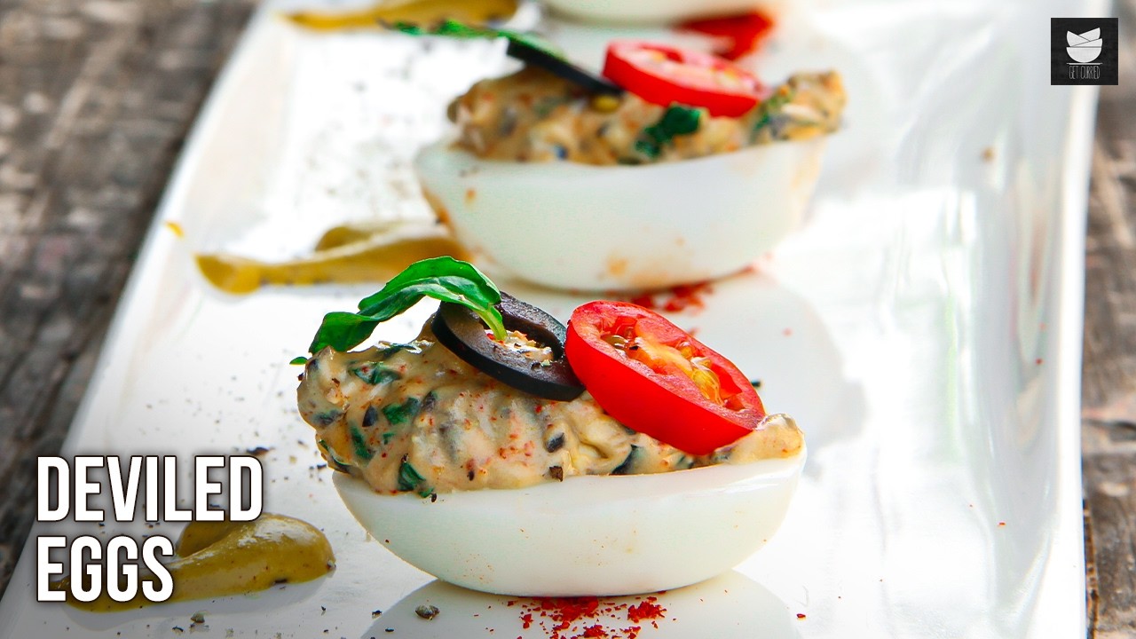 Creamy Deviled Eggs Recipe | Quick 10-Minute Starter | Easy & Tasty Snack Recipe