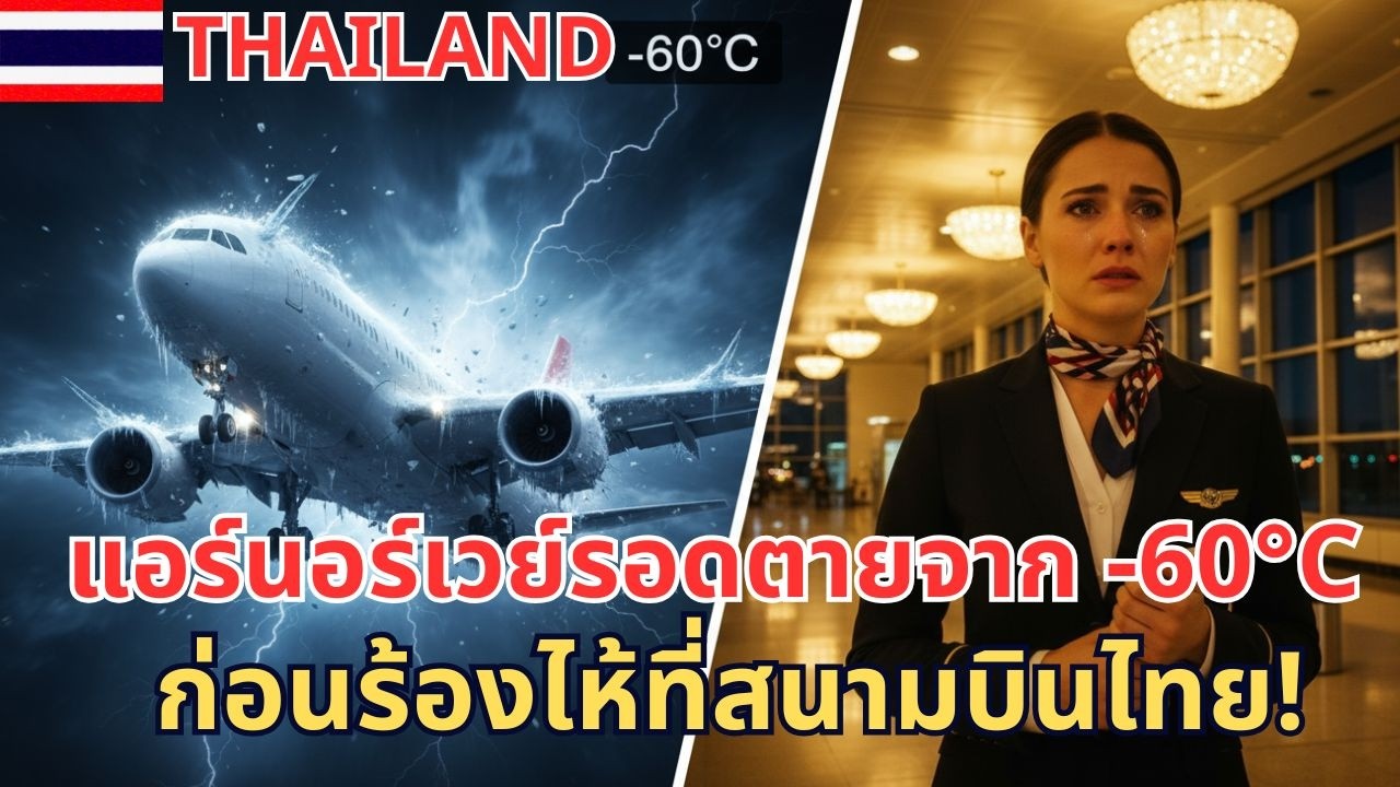 แอร์นอร์เวย์รอดตายจาก -60°C ก่อนร้องไห้ที่สนามบินไทย!