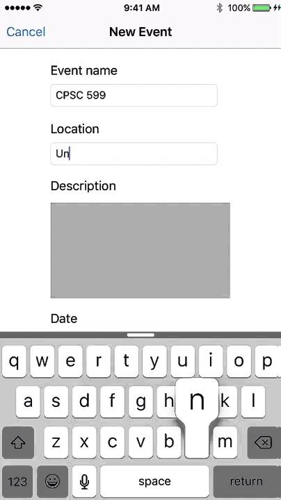 GPS Attendance App Prototype