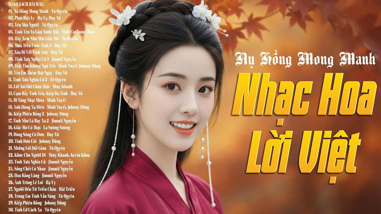 Nhạc Hoa Lời Việt 8X9X Hay Nhất Mọi Thời Đại Hoài Niệm Một Thời - LK Nụ Hồng Mong Manh, Phút Biệt Ly