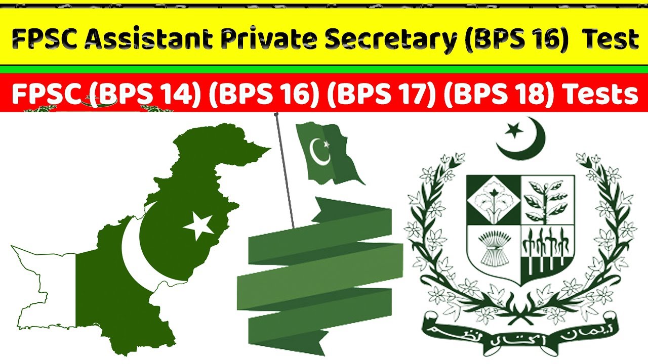 FPSC Assistant Private Secretary (BPS 16) Test Jobs | Shorthand Test | Typing | Computer Literacy