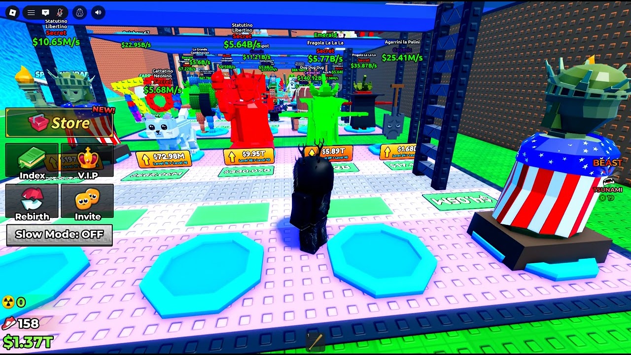 Roblox 2026 Escape Tsunami for brainrots!