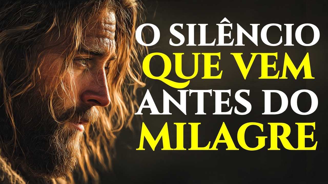 QUANDO DEUS FICA EM SILÊNCIO, ALGO ESTÁ PRESTES A ACONTECER | REFLEXÃO CRISTÃ