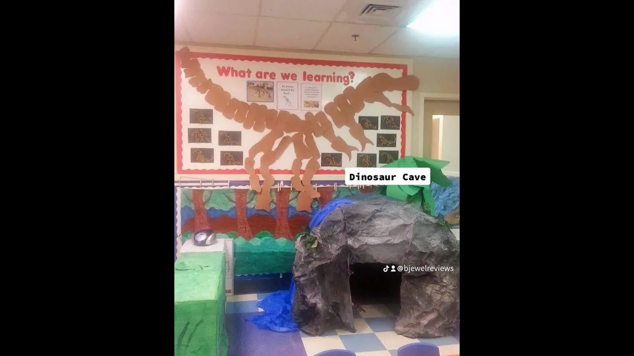 DIY Dinosaur Cave