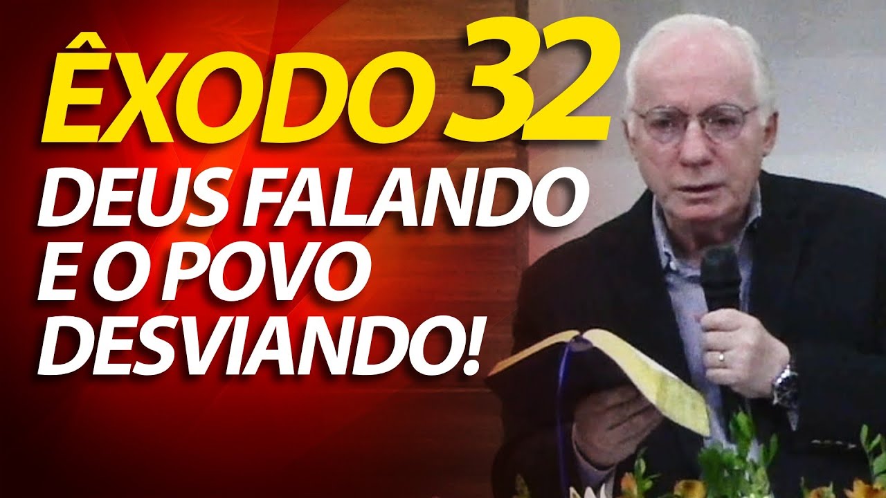 Pregação sobre Êxodo 32 - Arão, Moisés e o Bezerro de Ouro | Pastor Paulo Seabra