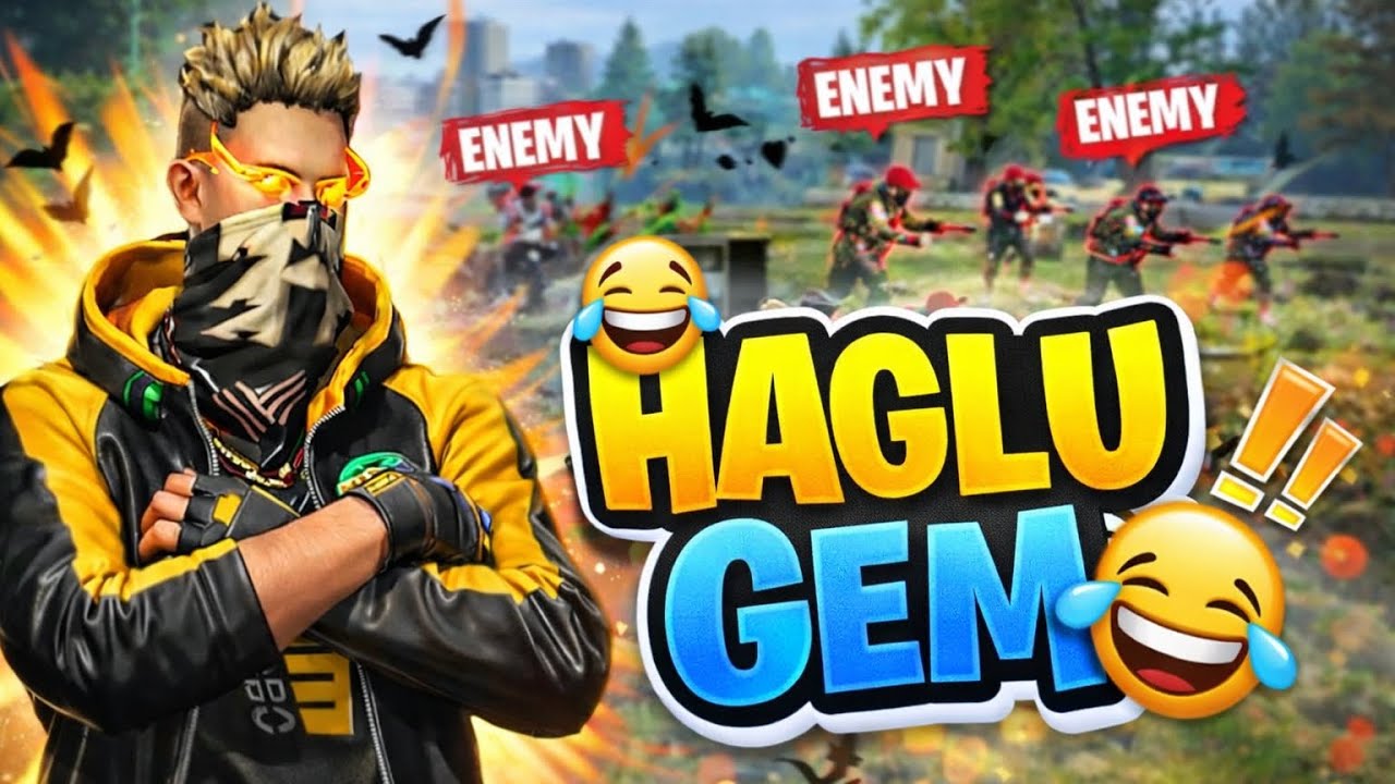 HAGLU GEM 🤣 | Squad Mate মিলে পুরো ম্যাপ কাঁপিয়ে দিলাম 😂🔥 Free Fire Funny Gameplay