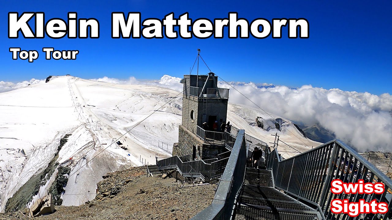 Klein Matterhorn Zermatt Switzerland 4K Glacier Paradise