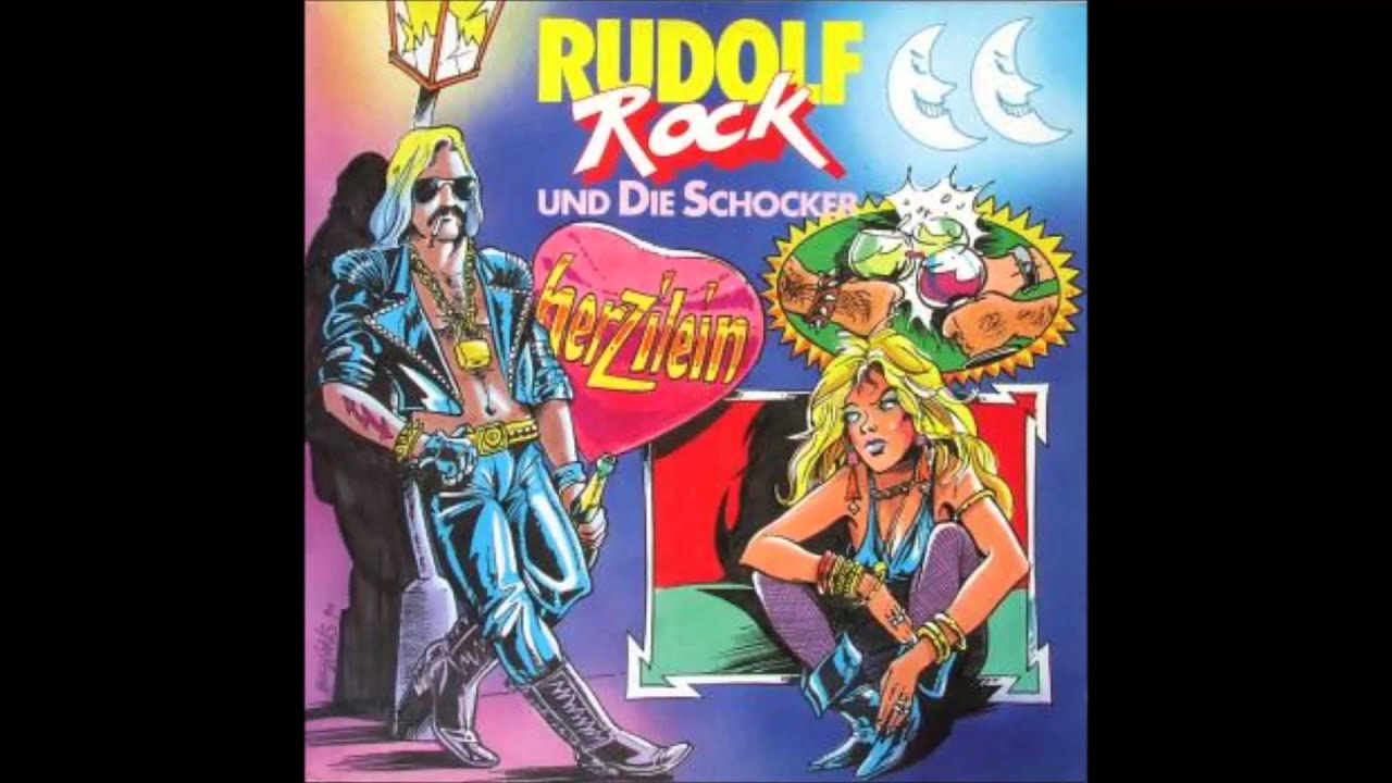 RUDOLF ROCK und die SCHOCKER - HERZILEIN (Maxi Version) 1990 ABSOLUTER KULT!!!!