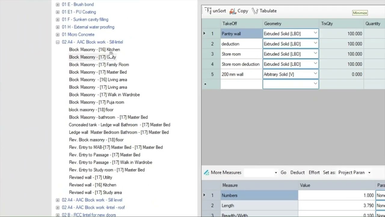 Work Breakdown Structure with BAEVR
