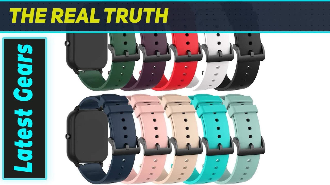 E ECSEM 10PACK Spade 4 Bands: Best Smartwatch Style & Comfort!