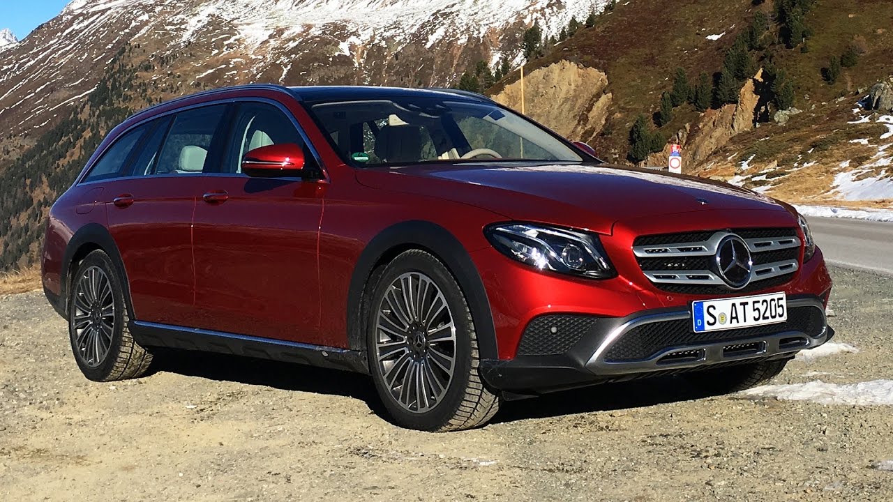 Mercedes E Klasse 2017 im Test - Fahrbericht & Review E-Klasse All-Terrain 350 d 4Matic