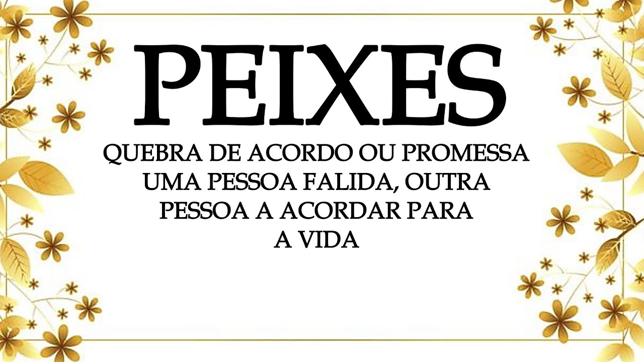 ✨PEIXES✨QUE REVIRAVOLTA, UMA PESSOA ILUDIDA VAI VER UMA VERDADE, VOCÊ AVISOU