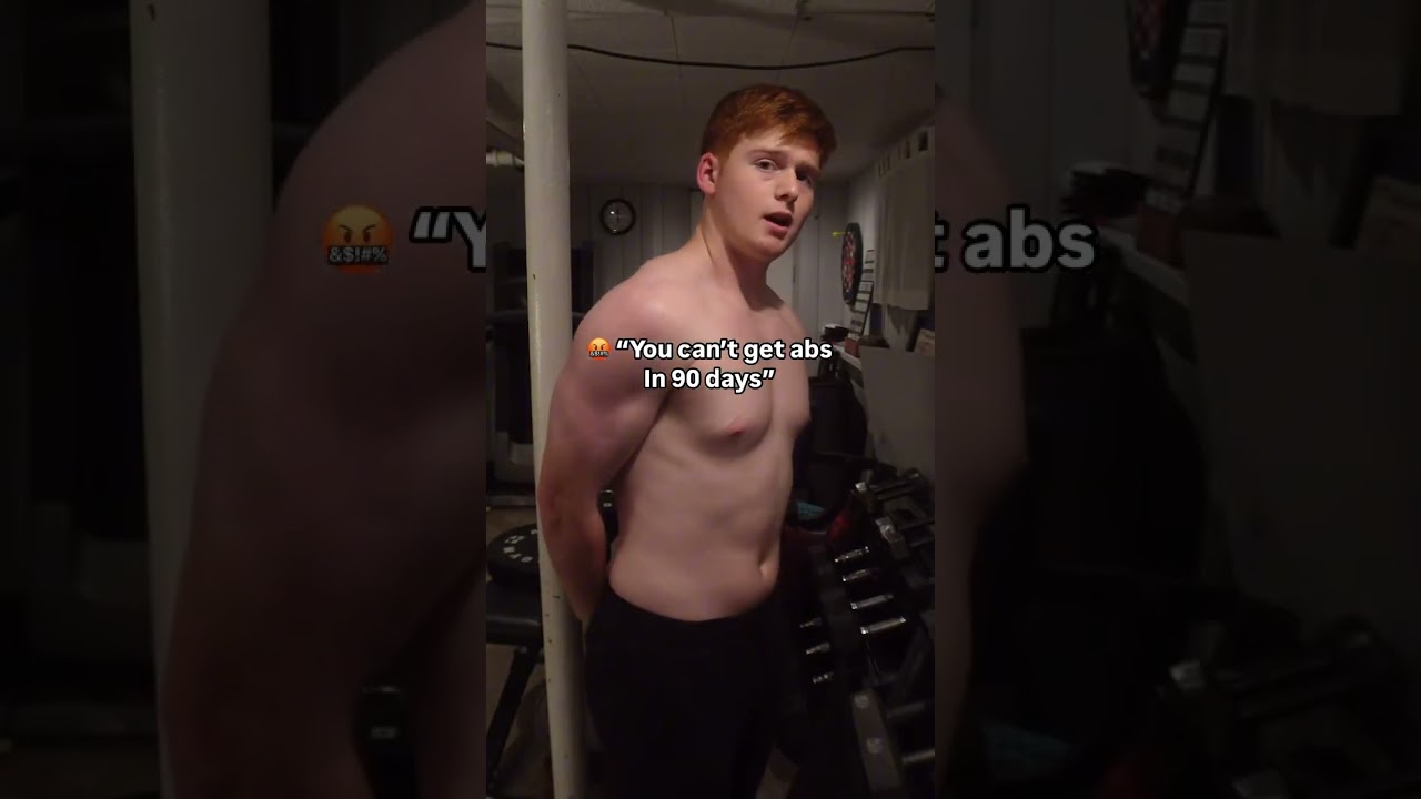 &ldquo;You can&rsquo;t get abs in 90 days&rdquo; 😂