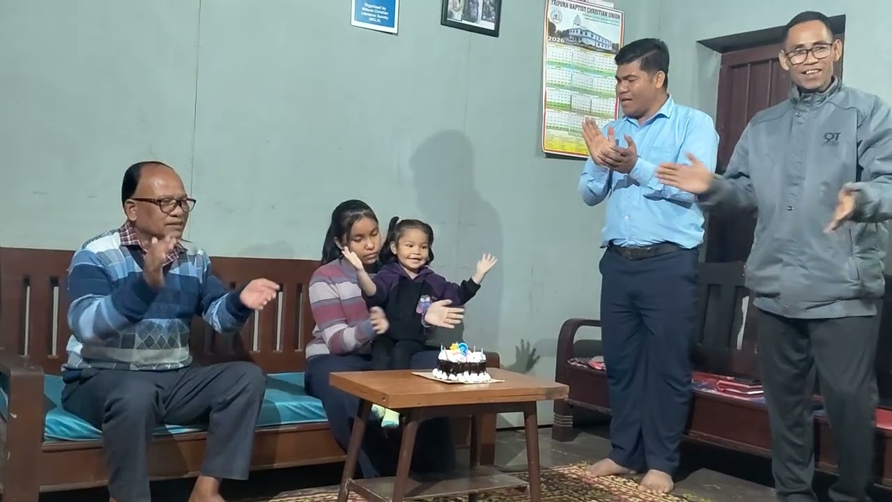 Празднование 3-летия Елишебы.