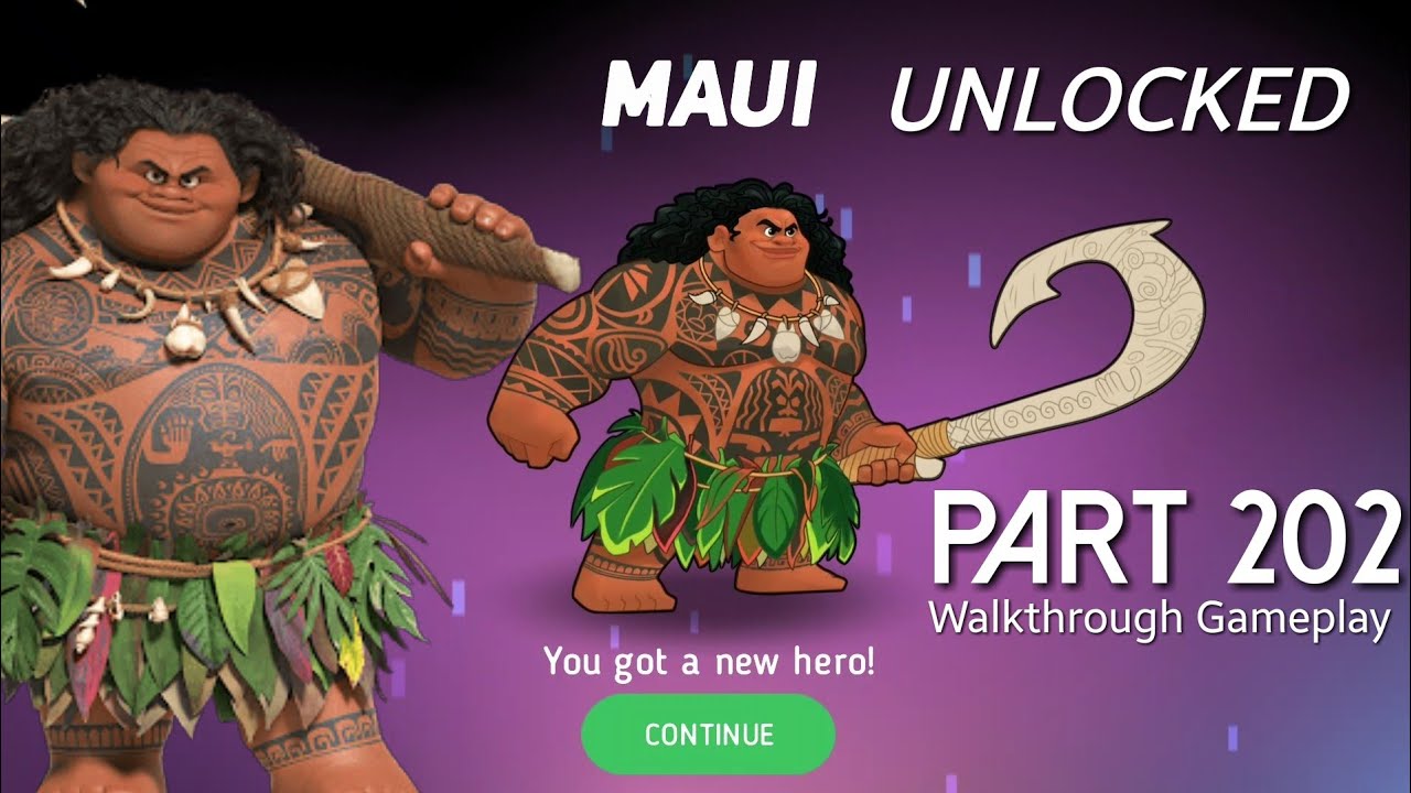 Disney Heroes Battle Mode MAUI UNLOCKED PART 202 Walkthrough Gameplay - Android/iOS