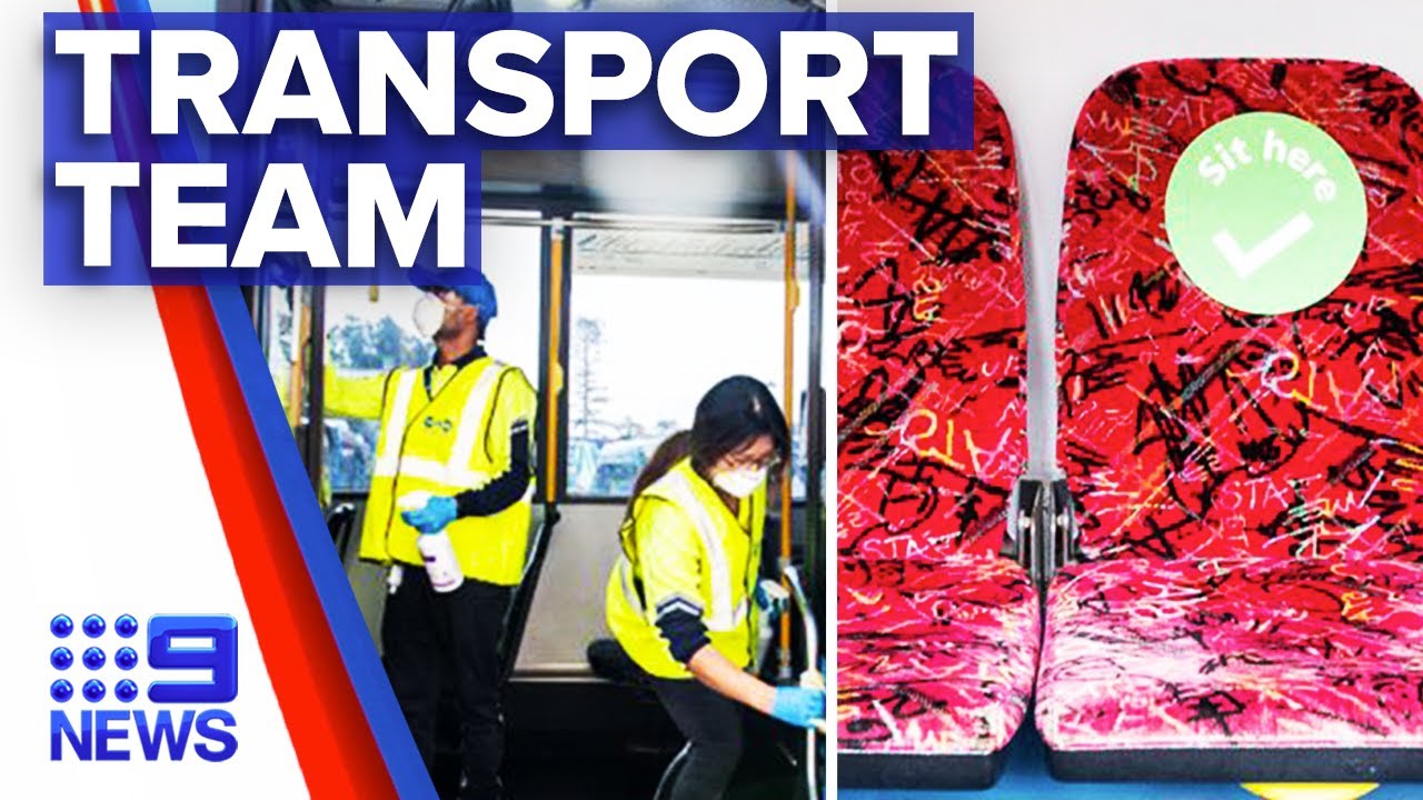 Coronavirus: Public transport rules to be monitored | Nine News Australia