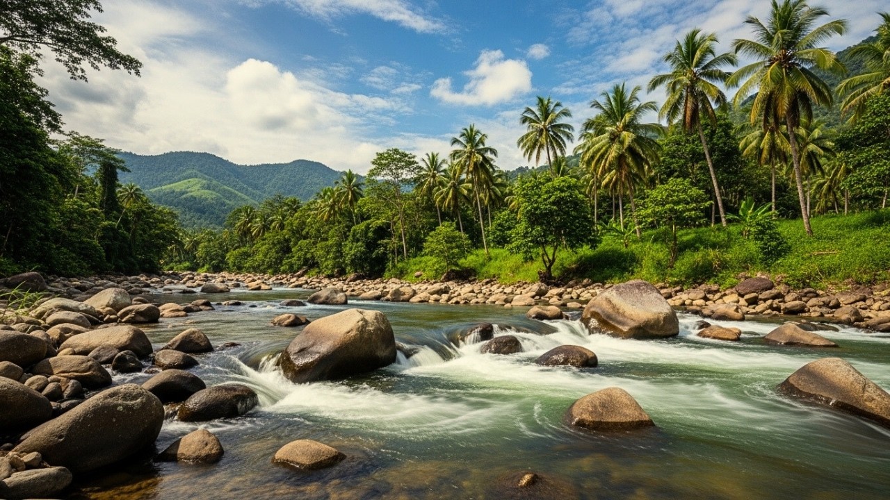 Healing River Sounds 🌿 Relaxing Nature for Sleep & Anxiety Relief