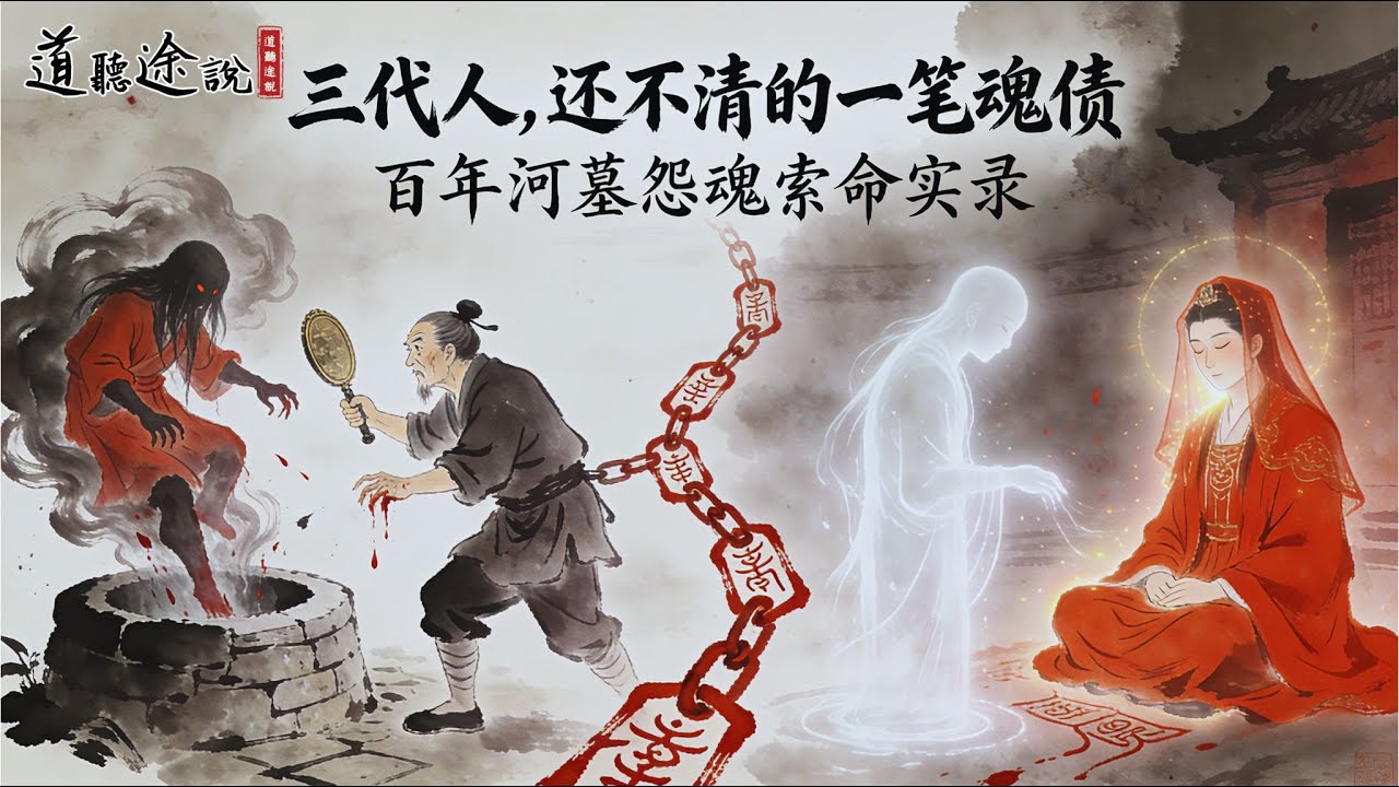 【民间故事：喊魂】继承祖业&ldquo;喊魂人&rdquo;后，我每晚都听见河里传来女人的笑声&hellip;｜道听途说