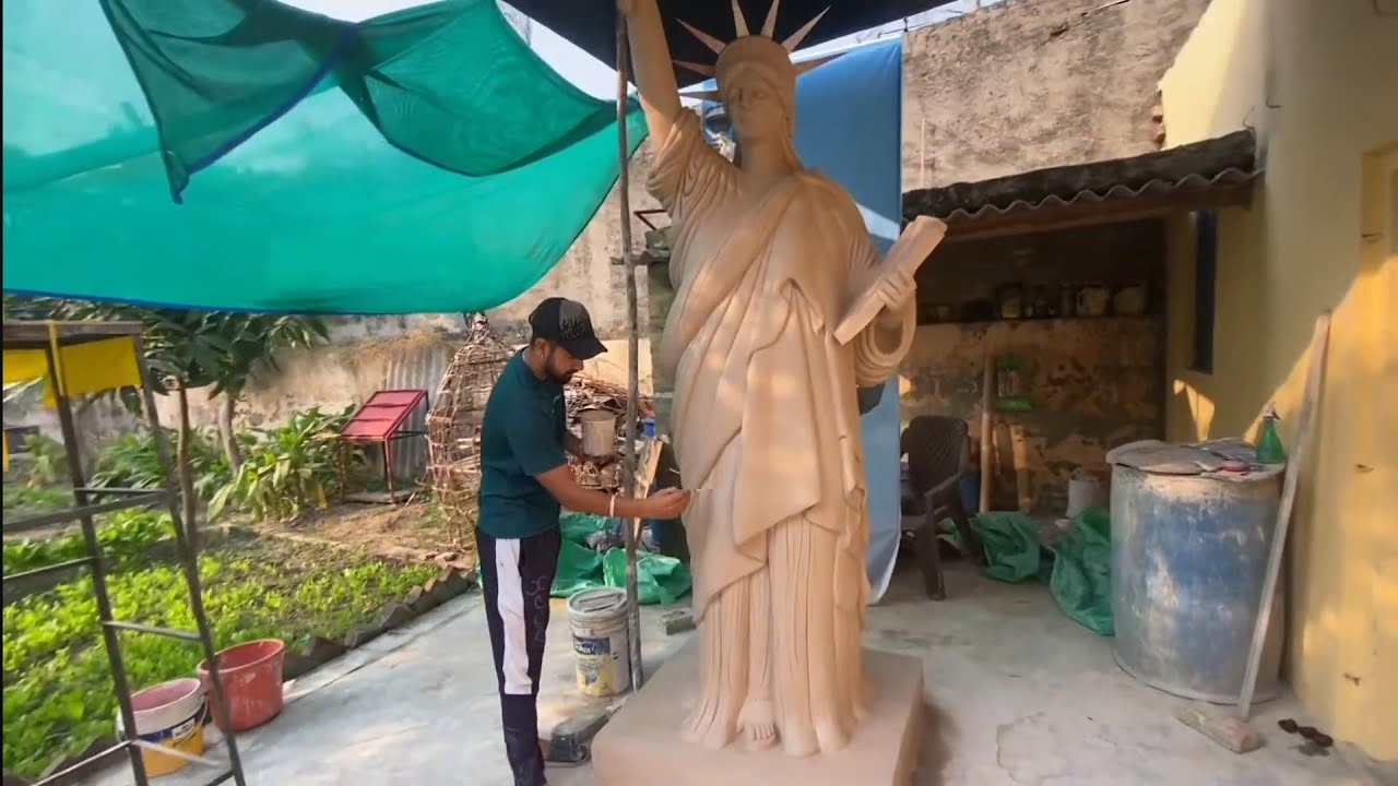 how to make statue of liberty🗽 