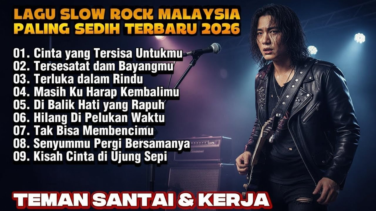 Lagu Slow Rock Malaysia terbaru 2026 | Paling sedih Menyayat hati | Enak didengar saat santai